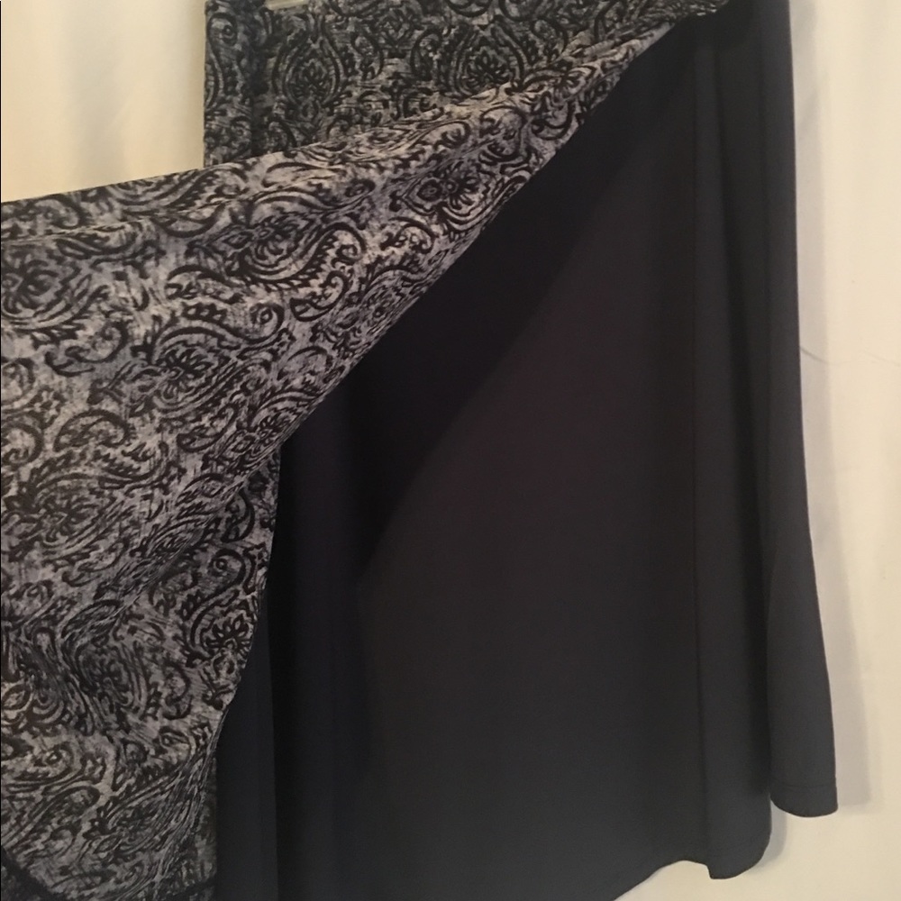 Slate blue skirt